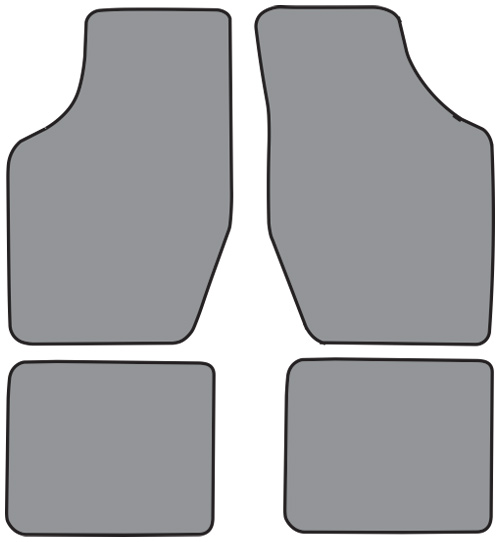 Cutpile Floor Mat For Your 1985 1991 Cadillac Deville 4dr Sedan
