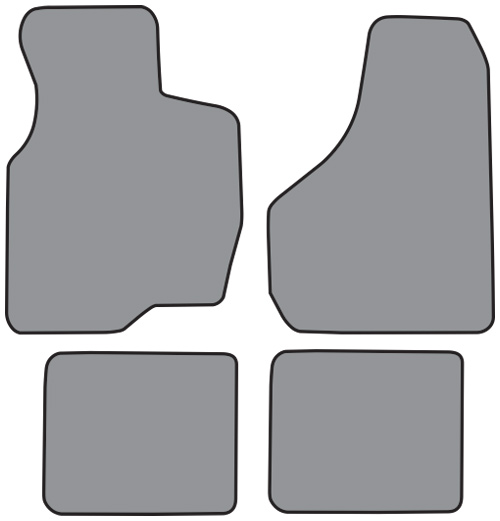 Auto Custom Carpets 4-Piece Loop Floor Mat Set – For 1957-1958 Ford Fairlane – OEM Fit, Die Cut