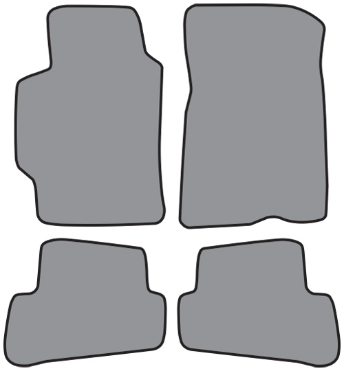 1957-1958 Ford Fairlane Loop Carpet Floor Mats – 4pc Set, OEM Fit By Auto Custom Carpets