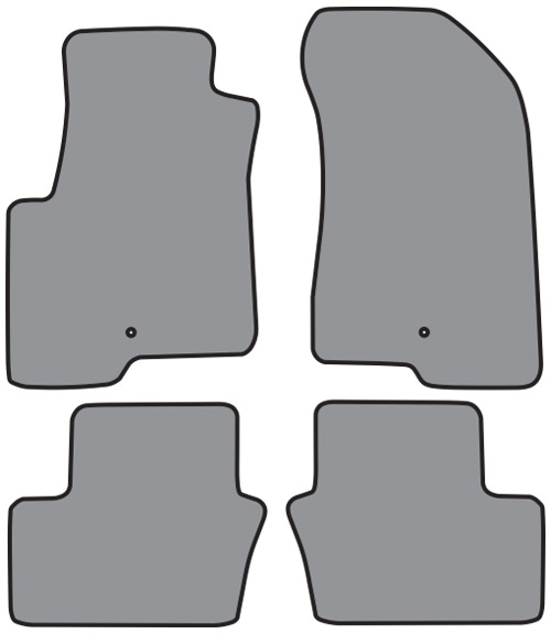 Cutpile Floor Mat For Your 2007 2017 Jeep Patriot 4pc 2007 2017 Jeep Patriot Floor Mat 4pc Cutpile