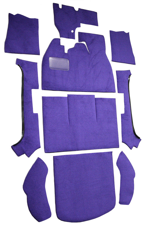 1971-73 Volkswagen Super Beetle Floor Carpet Kit Set Choose Color