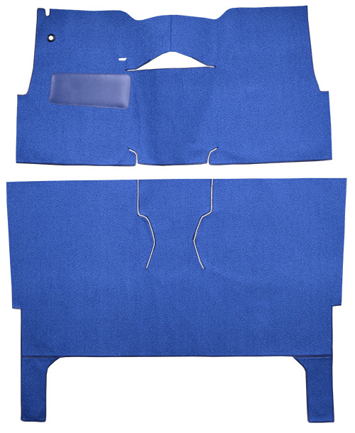 ACC 1955-1957 Chevrolet Bel Air 2DR//4DR Sedan//Wagon 1 Piece Molded Loop Carpet