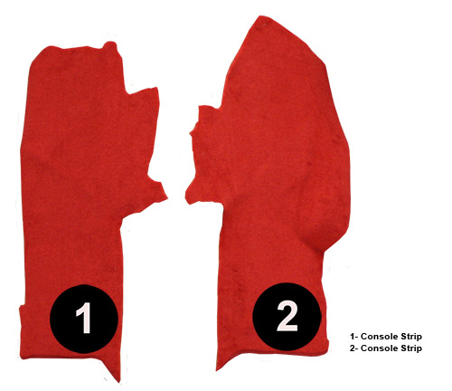 Auto Custom Carpets Cutpile Door Panel Inserts For 1984-1989 Chevrolet Corvette – 2pc